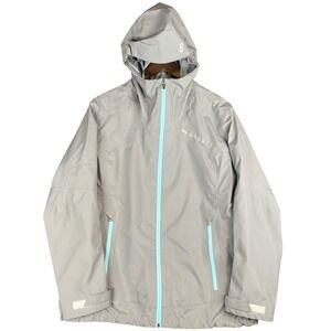 OROS Solarcore Insulated Hooded Jacket Zip Mens XL Grey Blue Techwear Outerwear
